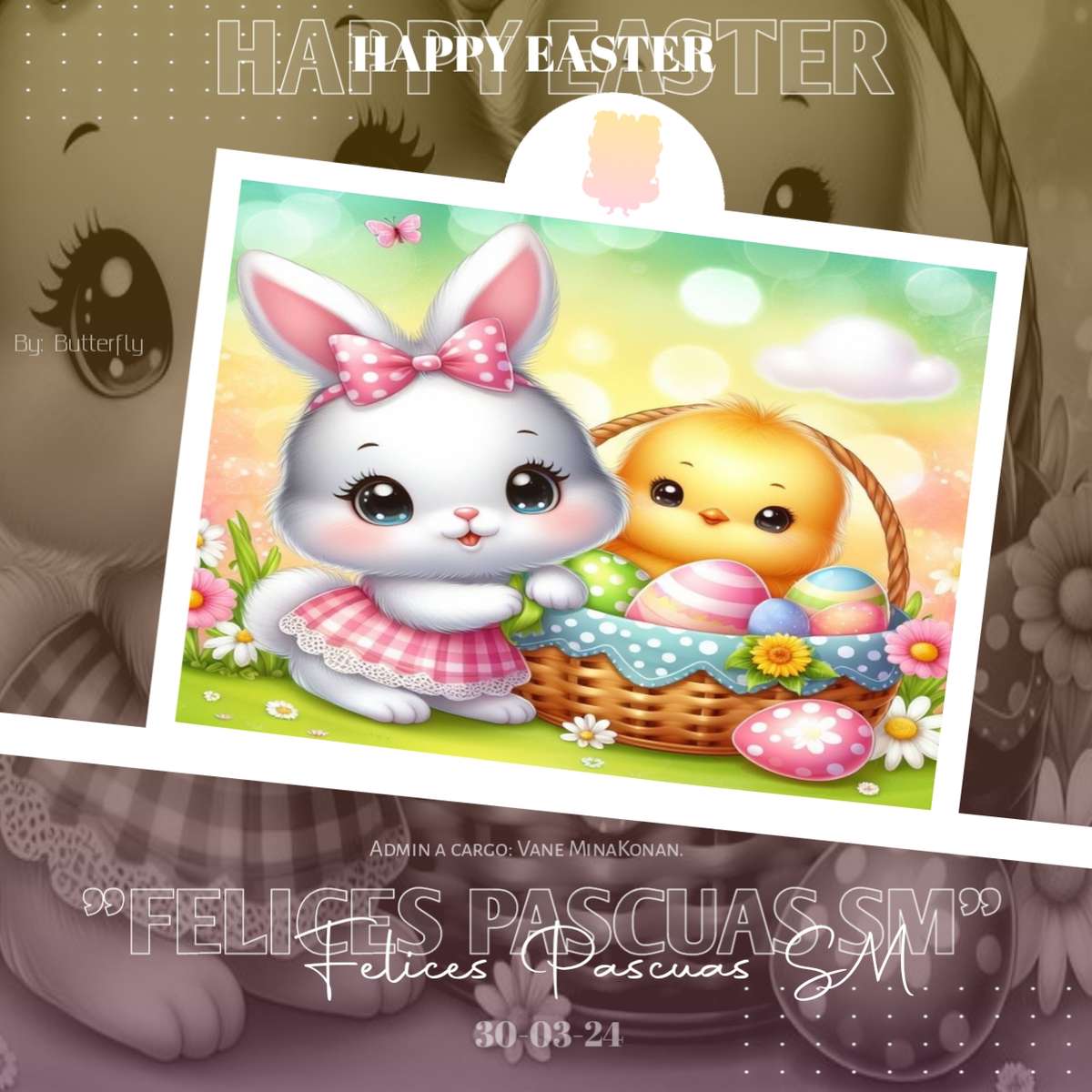 Acti Shinobi World Easter онлайн пазл