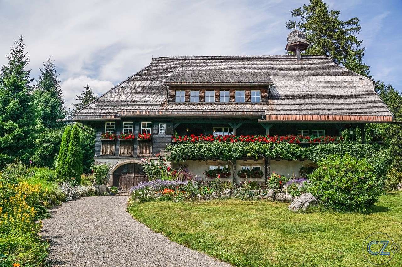 Haus, Schwarzwald Online-Puzzle
