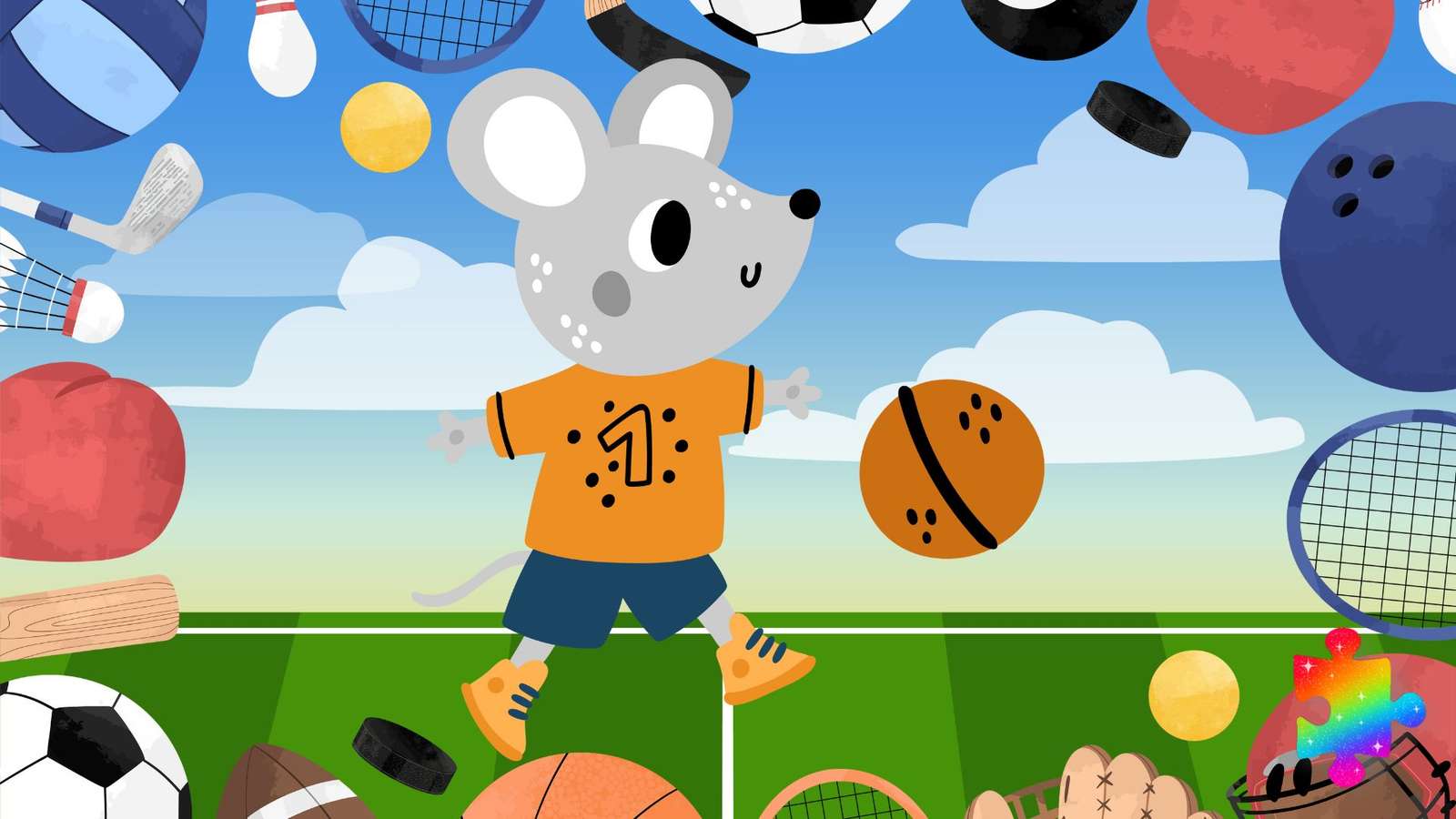 Ποντίκι ποδοσφαίρου online παζλ