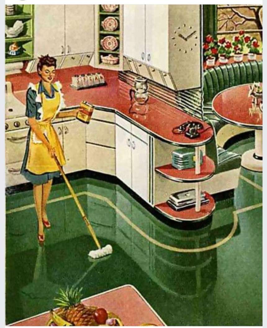 Bucătărie retro puzzle online