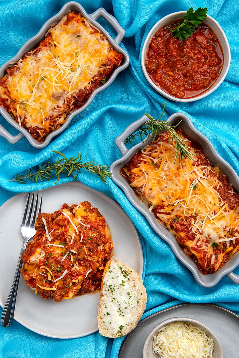 Mini lasagne online puzzle