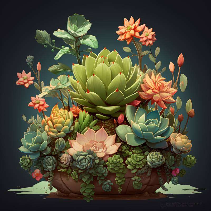 composition florale puzzle en ligne