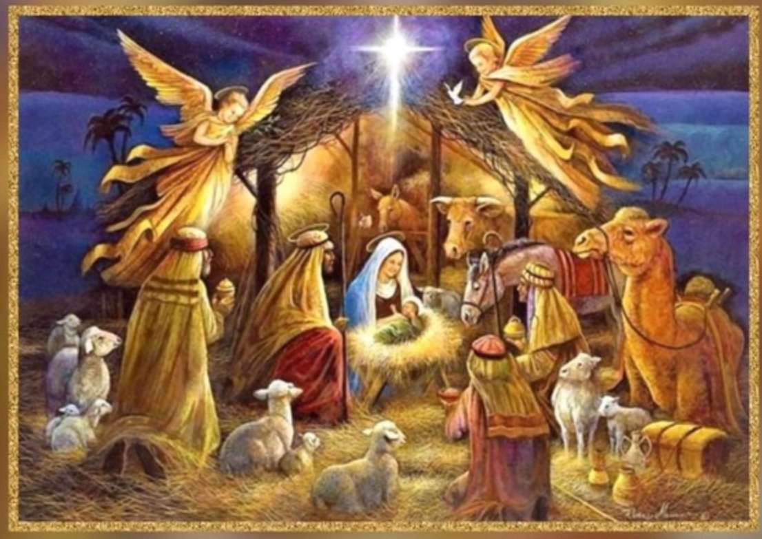 "Joy to the world, the Lord has come! ” online puzzle