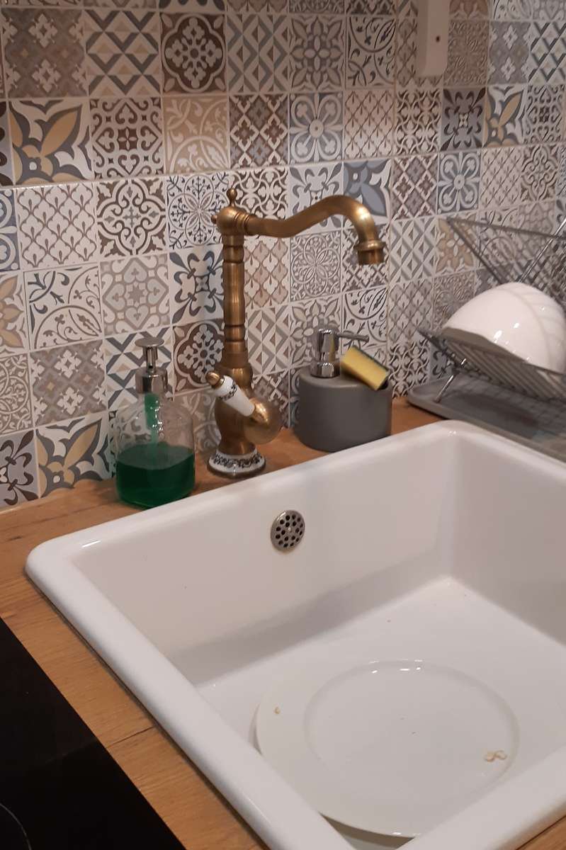 lavello e rubinetto della cucina puzzle online