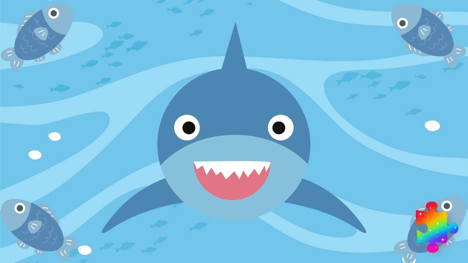 Peixe e Tubarão quebra-cabeças online