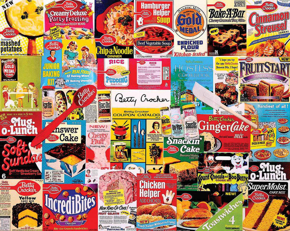 Retro Betty Crocker Food Advertising jigsaw puzzle online
