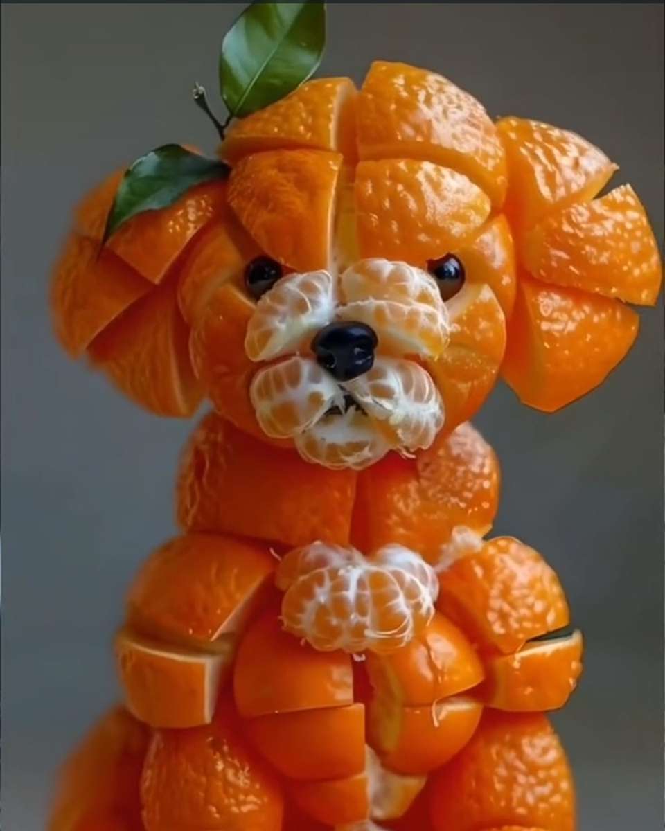 cane mandarino puzzle online