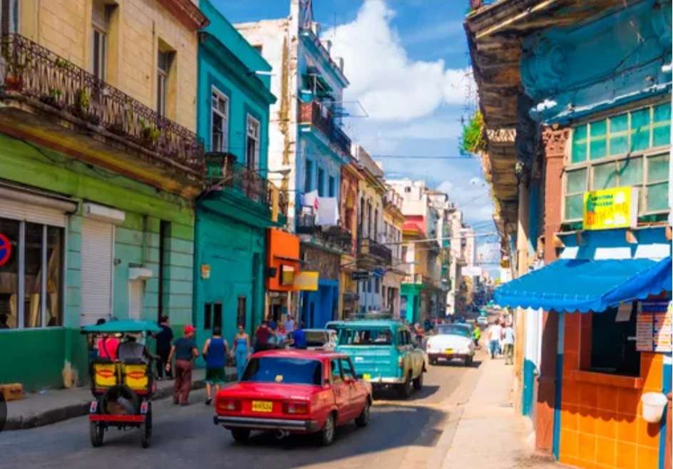 Häuser in Havanna Online-Puzzle