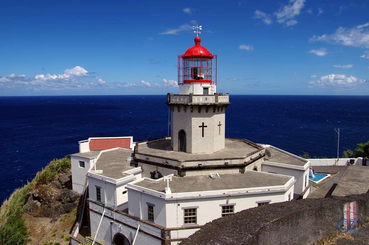 Leuchtturm, Azoren Online-Puzzle