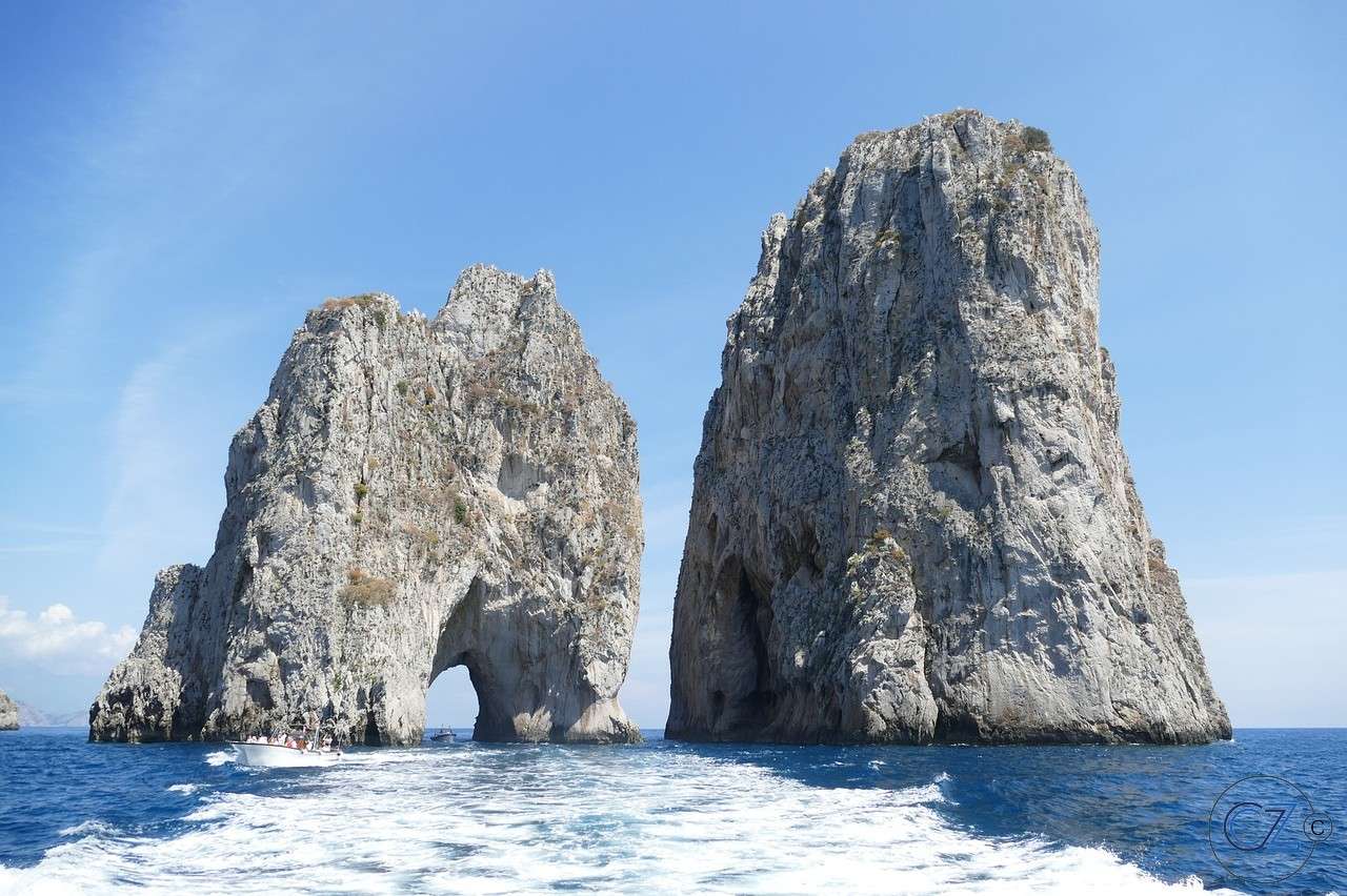Капри, Италия, Средиземноморье пазл онлайн