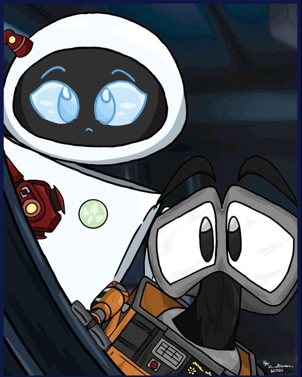 EVE & WALL-E❤️❤️❤️❤️❤️❤️ Puzzlespiel online