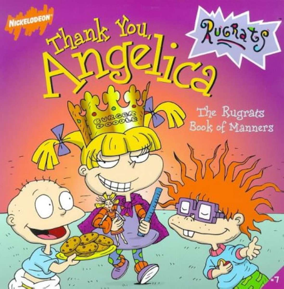 Děkuji Angelica: Rugrats Book of Manners online puzzle