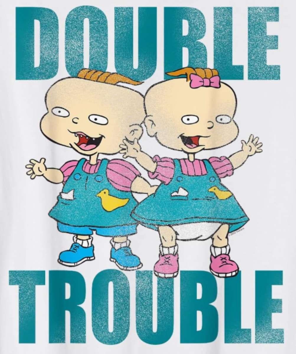 Rugrats Phil και Lil Double Trouble παζλ online