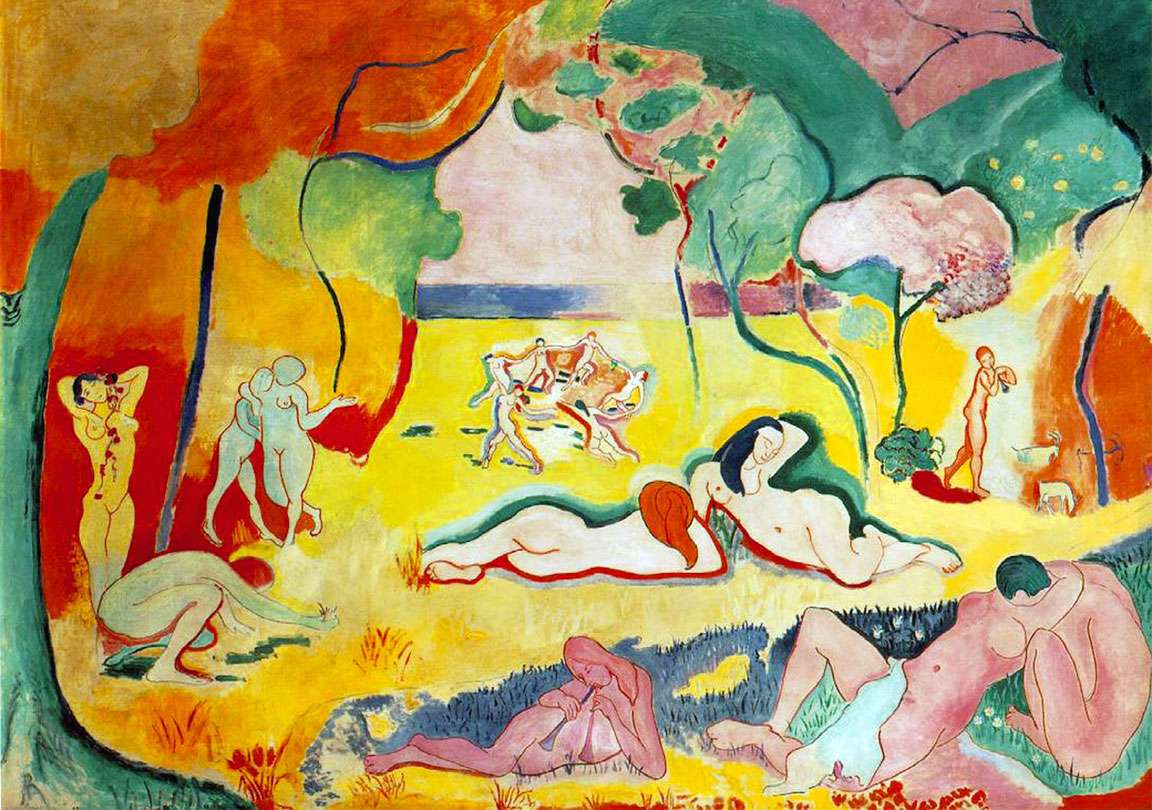 Bucuria de a trăi de Matisse jigsaw puzzle online