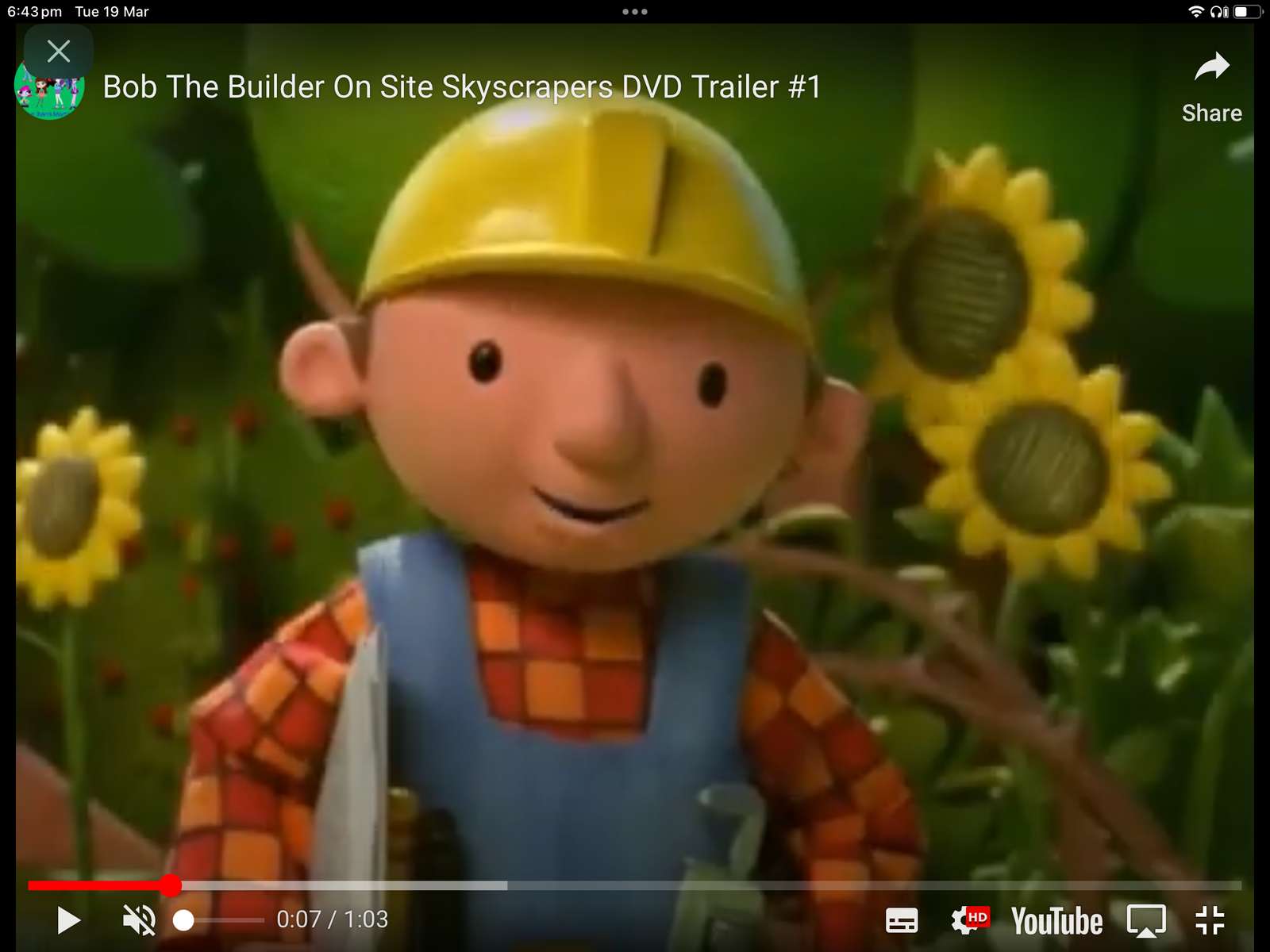 Bob, o construtor, no trailer do arranha-céu nº 1 quebra-cabeças online