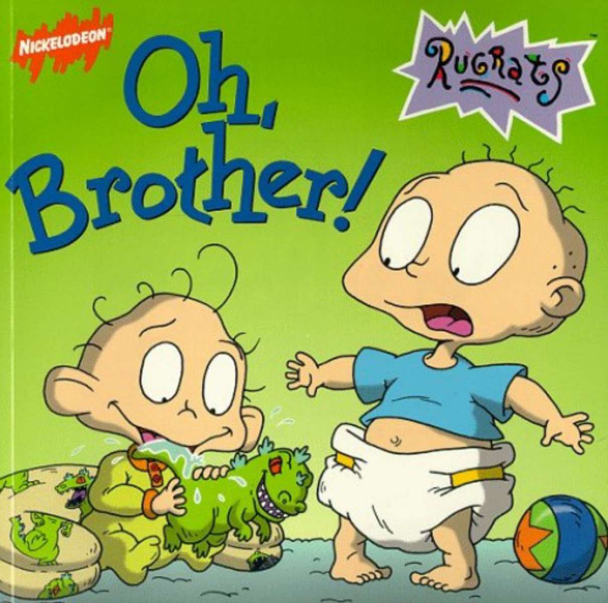 Ó, testvér! (Rugrats) könyvborító online puzzle