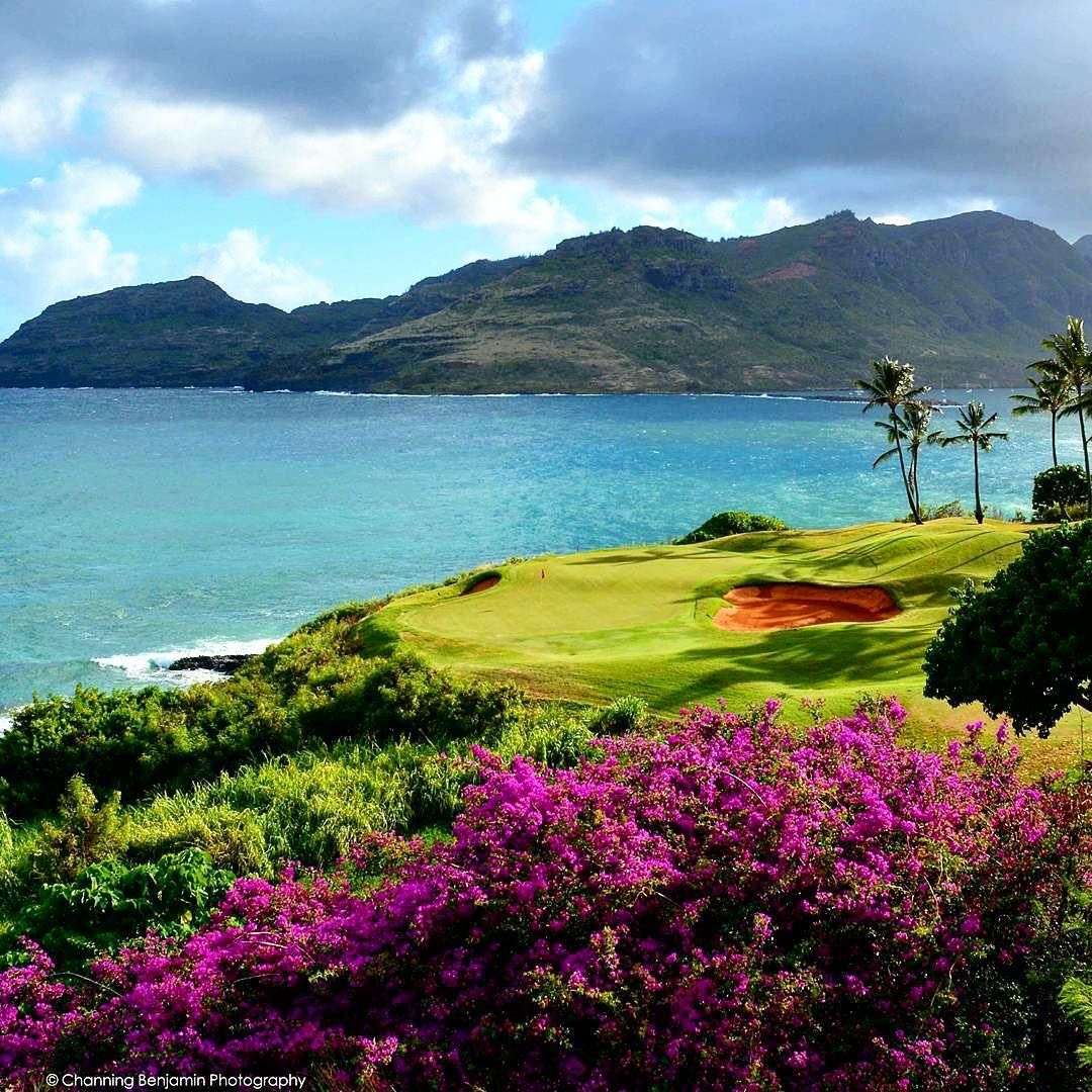 Поле для гольфа в Кельце. Гавайи пазл онлайн