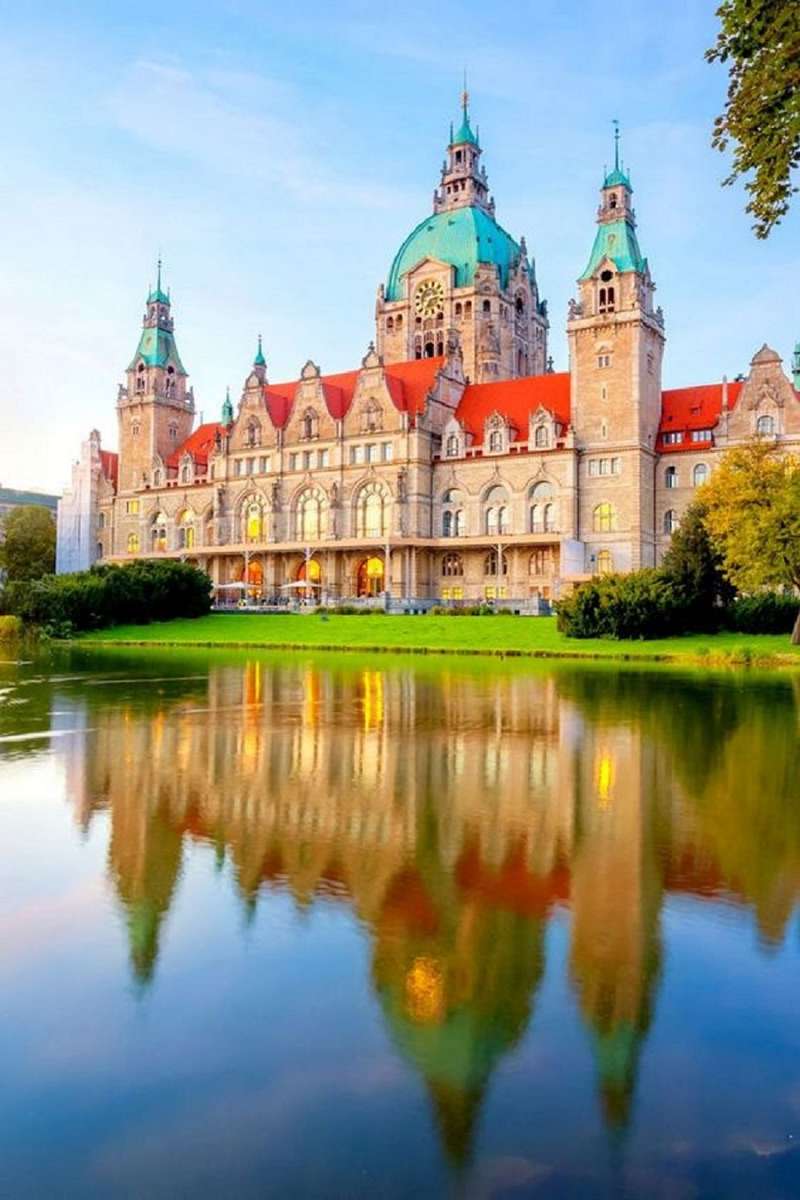 Schwerin kastély - Németország online puzzle