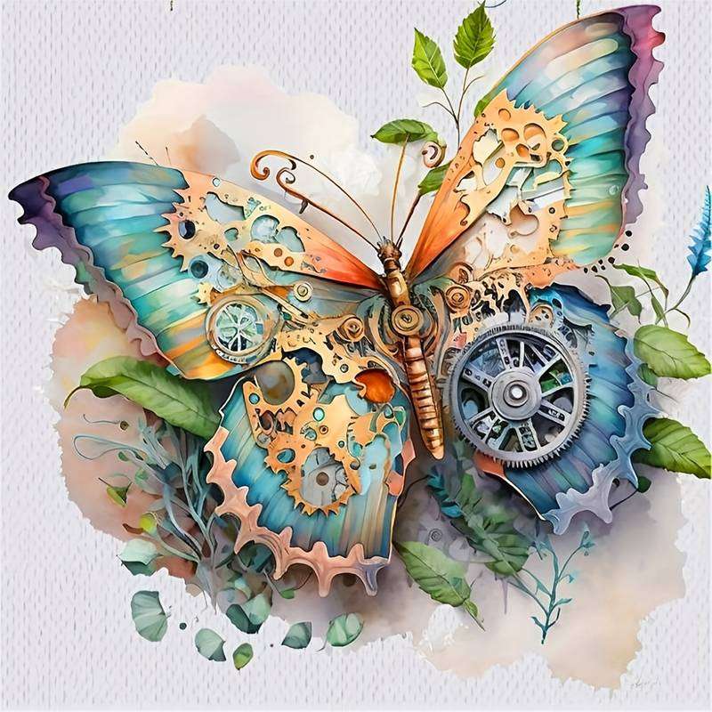 papillon mécanique puzzle en ligne