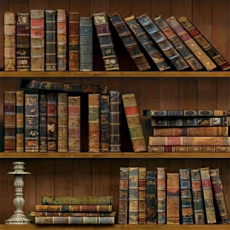 vecchi libri in biblioteca puzzle online