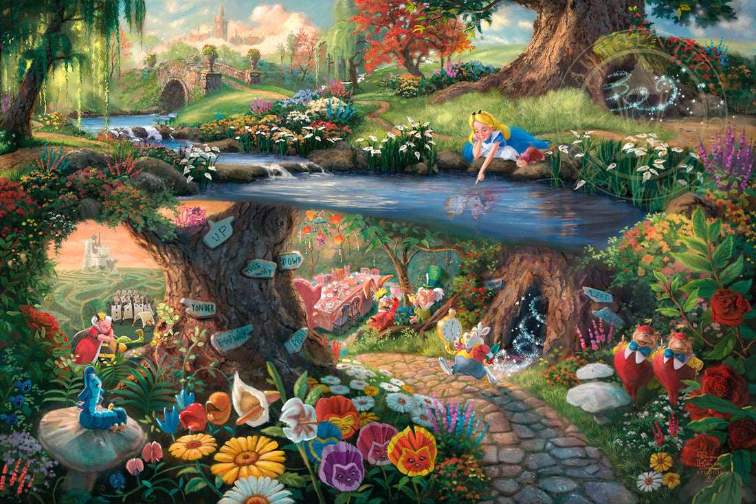 Alice in wonderland online puzzle