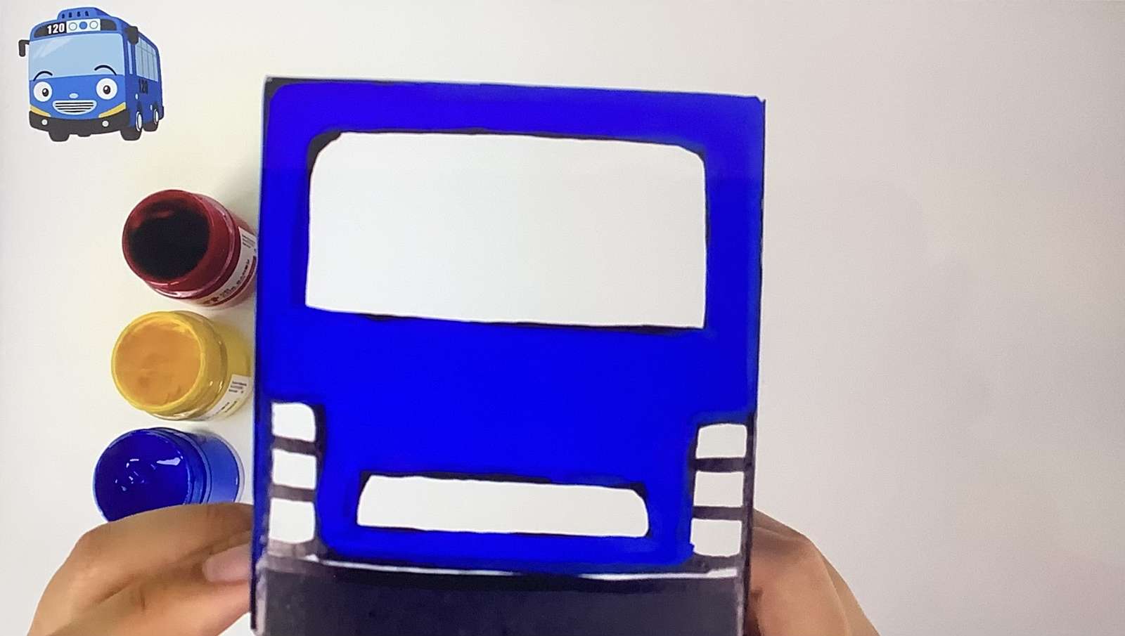 Autobus blu puzzle online