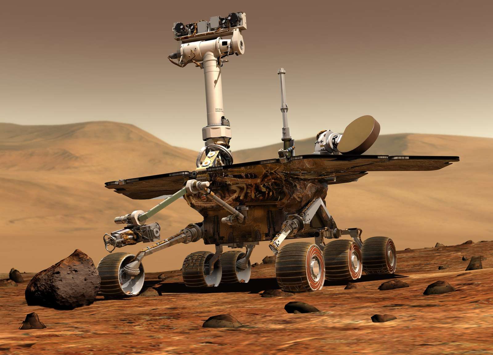 Mars rover skládačky online