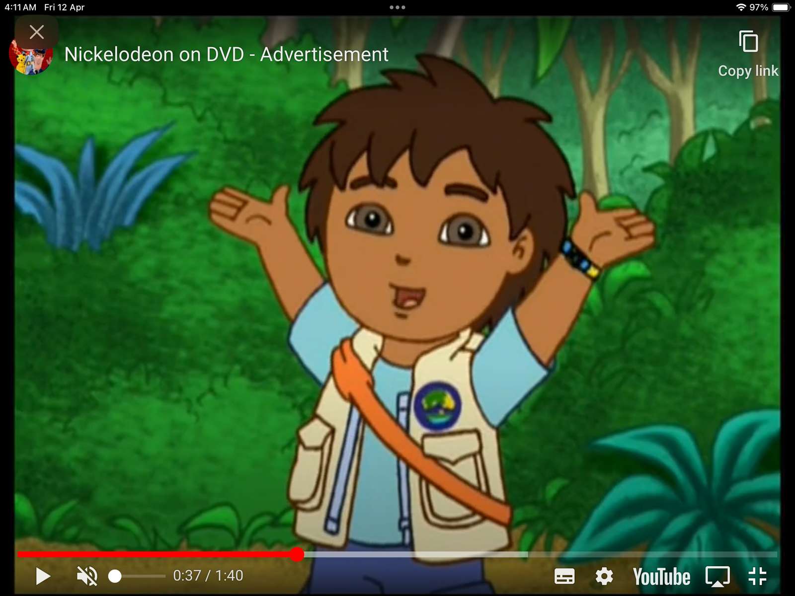 Nickelodeon op dvd-advertentie legpuzzel online