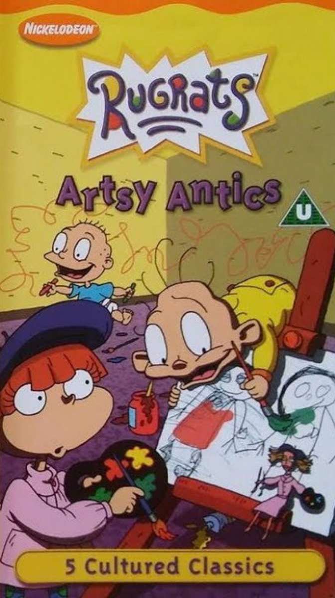 Rugrats Artsy Antics (VHS) ❤️❤️❤️❤️ Online-Puzzle