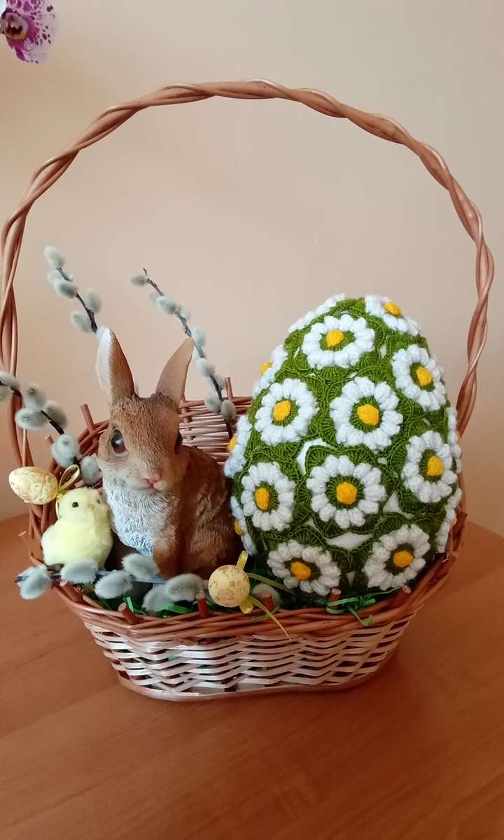 Easter rabbit online puzzle