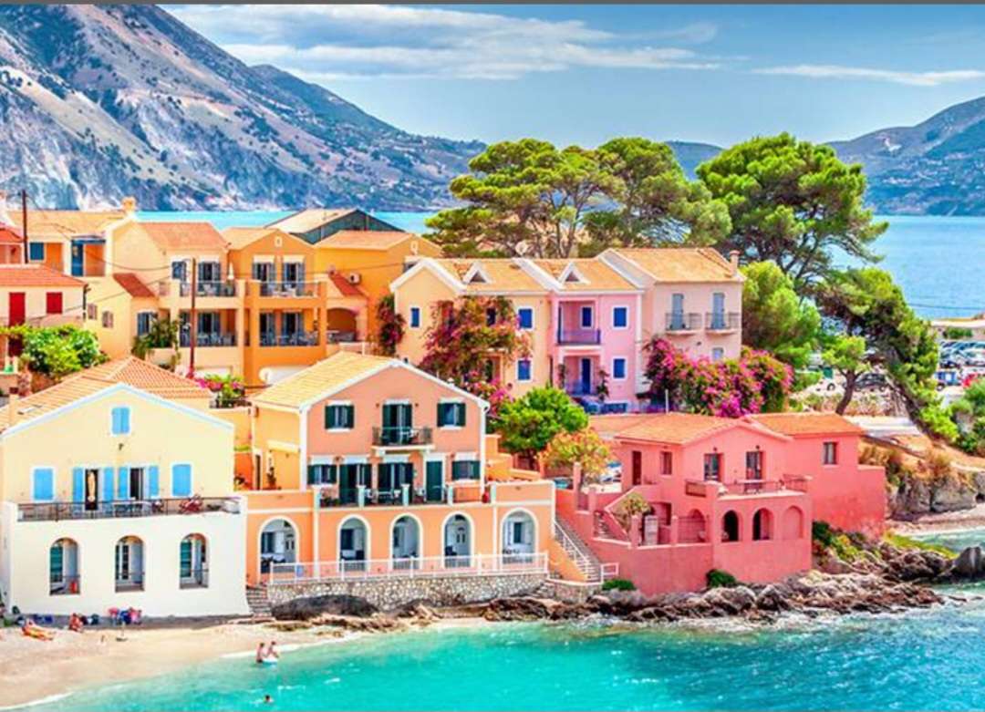 Houses of Kefalonia jigsaw puzzle online