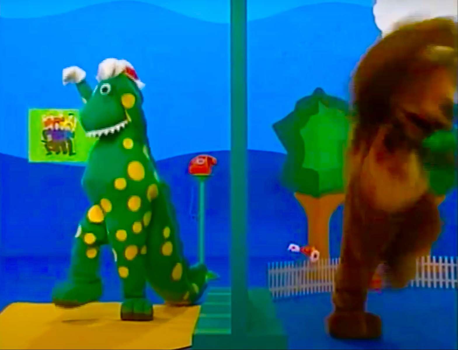 the wiggles Dorothy the dinosaur tell me who online puzzle