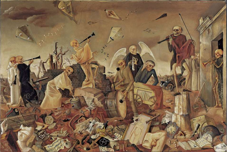 Felix Nussbaum : Triomphe de la mort, 1944 puzzle en ligne