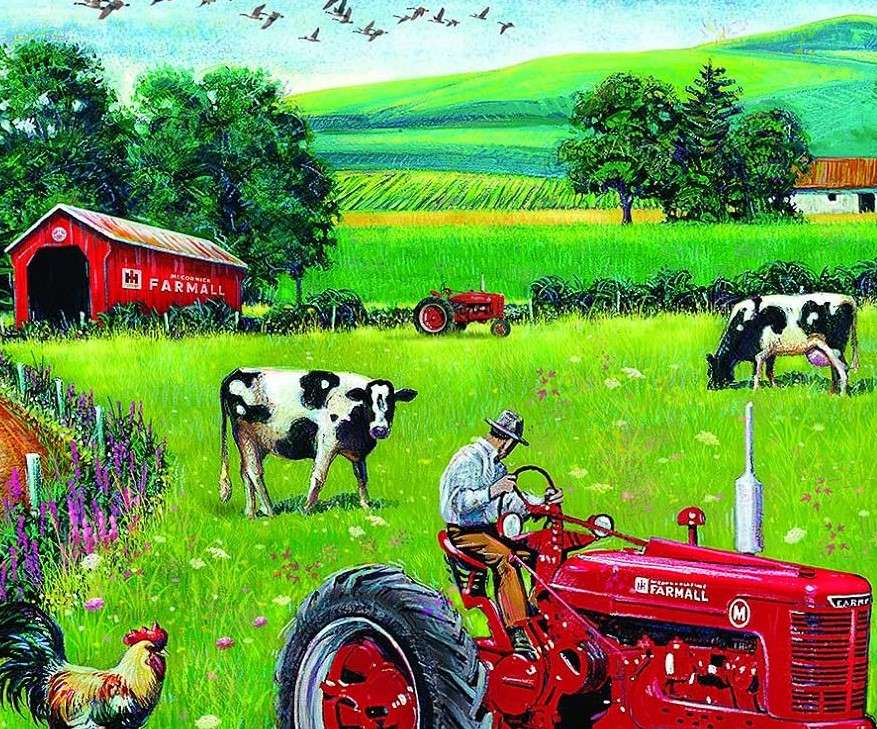 Rural landscape jigsaw puzzle online