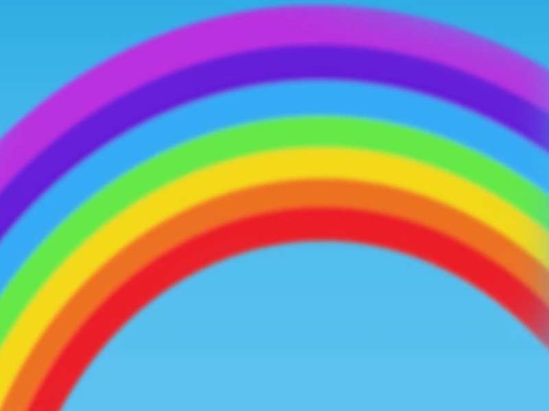 r betekent regenboog legpuzzel online