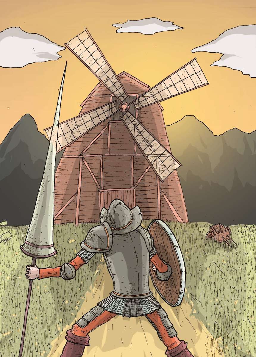 Don Quijote skládačky online