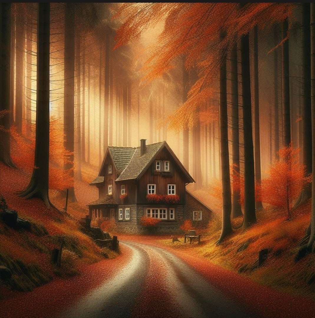 Casa nella foresta Al puzzle online