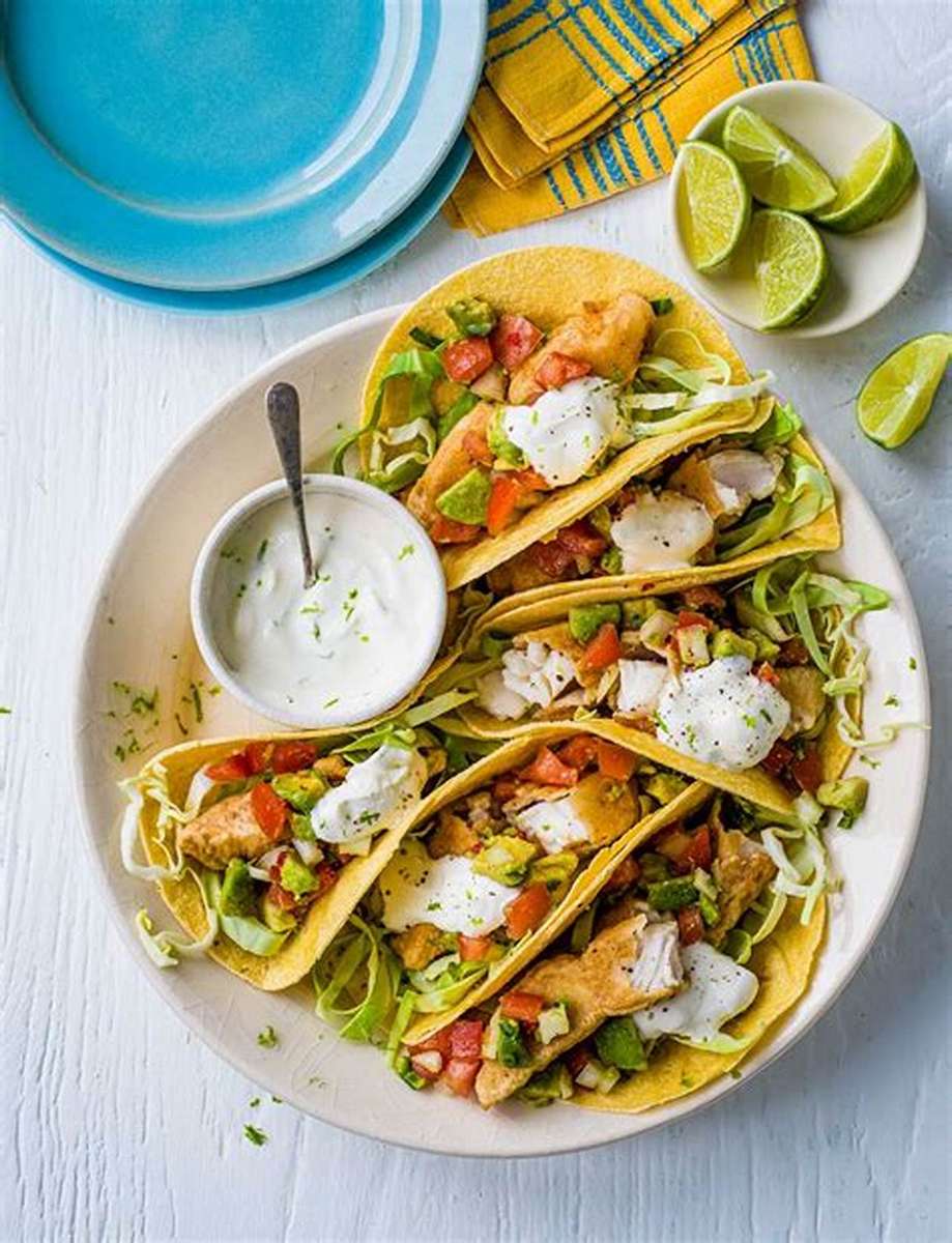 Gebratene Fisch-Tacos Online-Puzzle