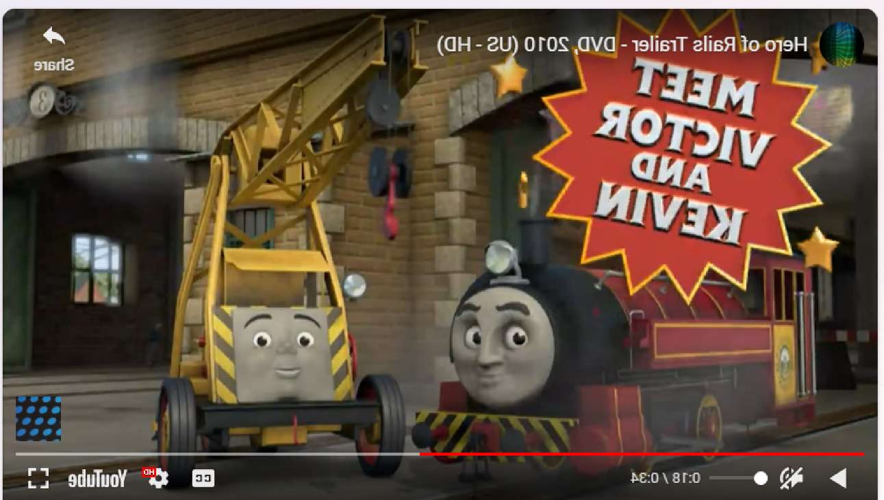 Thomas és barátai a sínek hőse trailer kirakós online