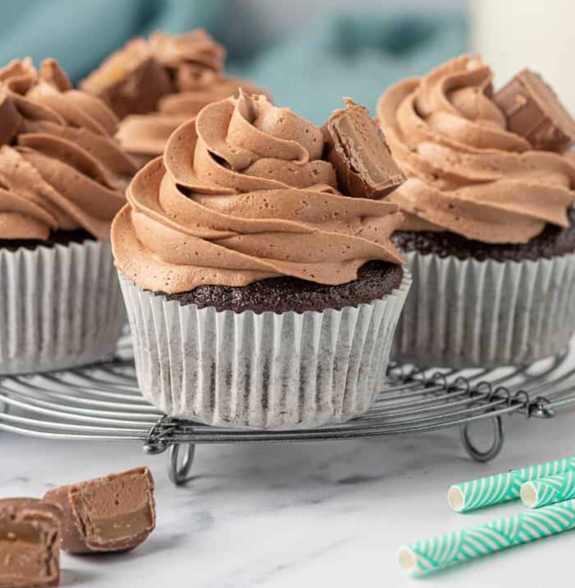 Cupcakes de chocolate Vía Láctea❤️❤️❤️ rompecabezas en línea