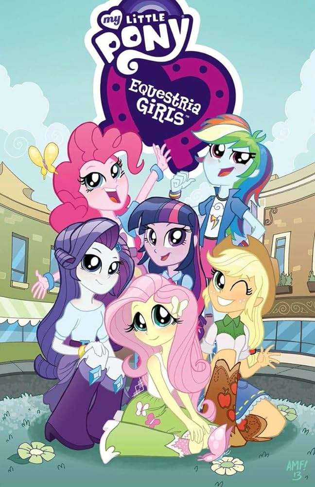 Min lilla ponny Equestria Girls pussel på nätet