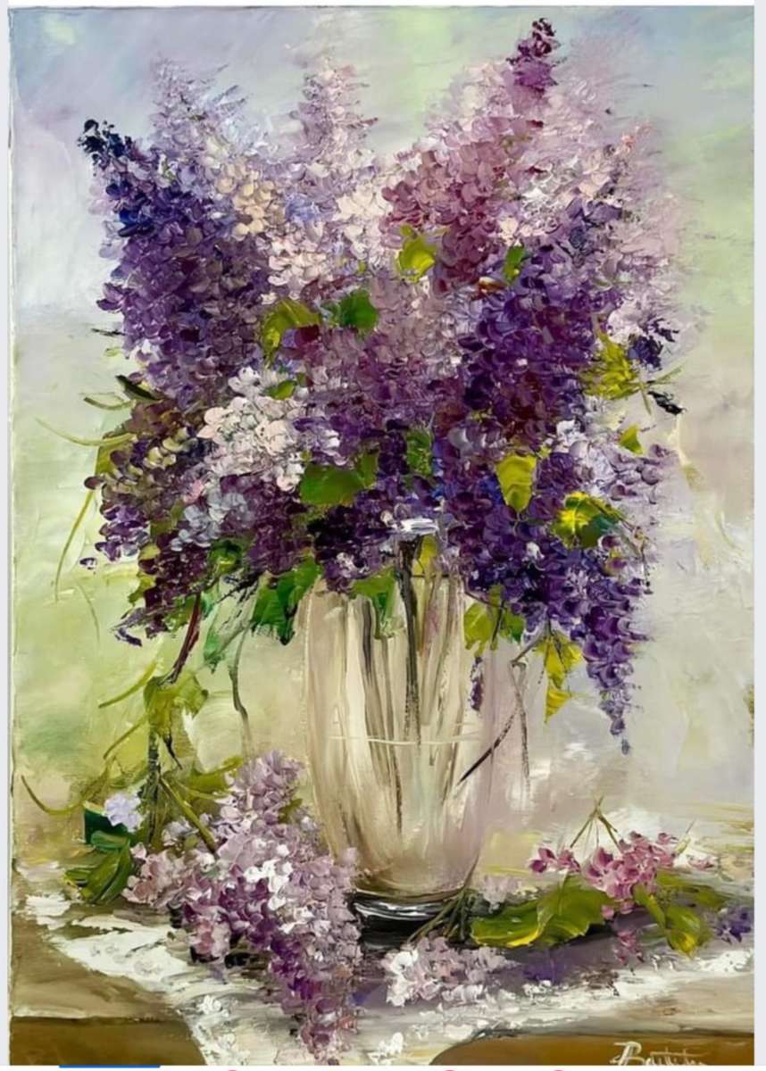 "Lilac fragrance" jigsaw puzzle online