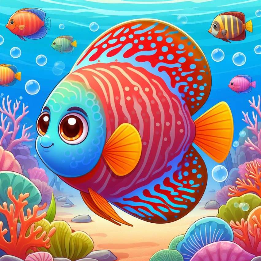 peixe para apresentação puzzle online