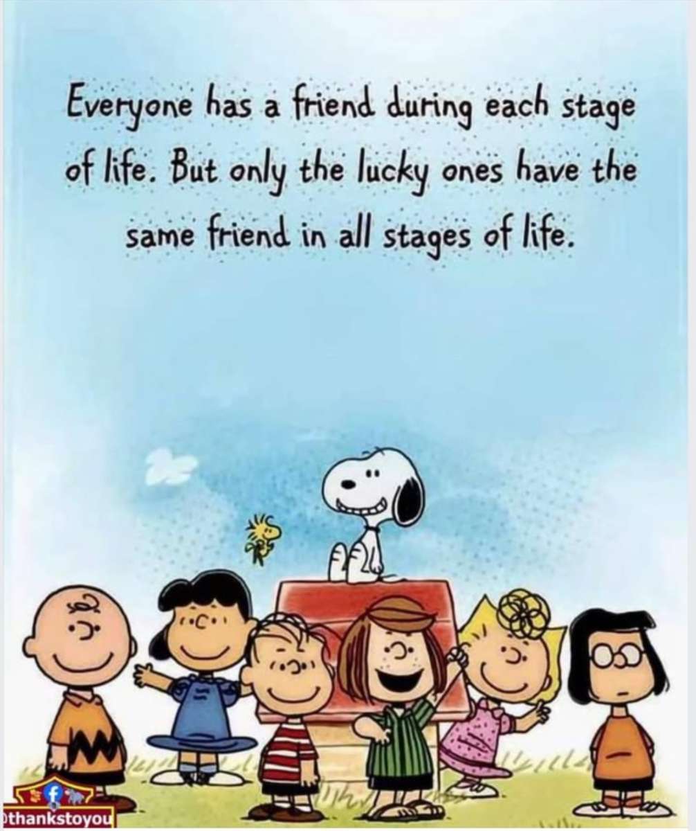 Charlie Brown și prietenii puzzle online
