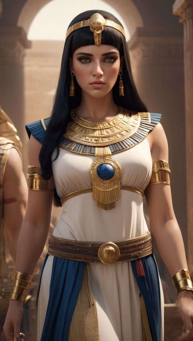 королева Египта пазл онлайн