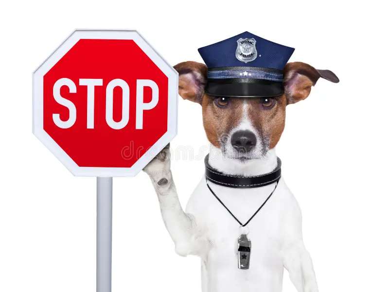 Поліцейська собака пазл онлайн