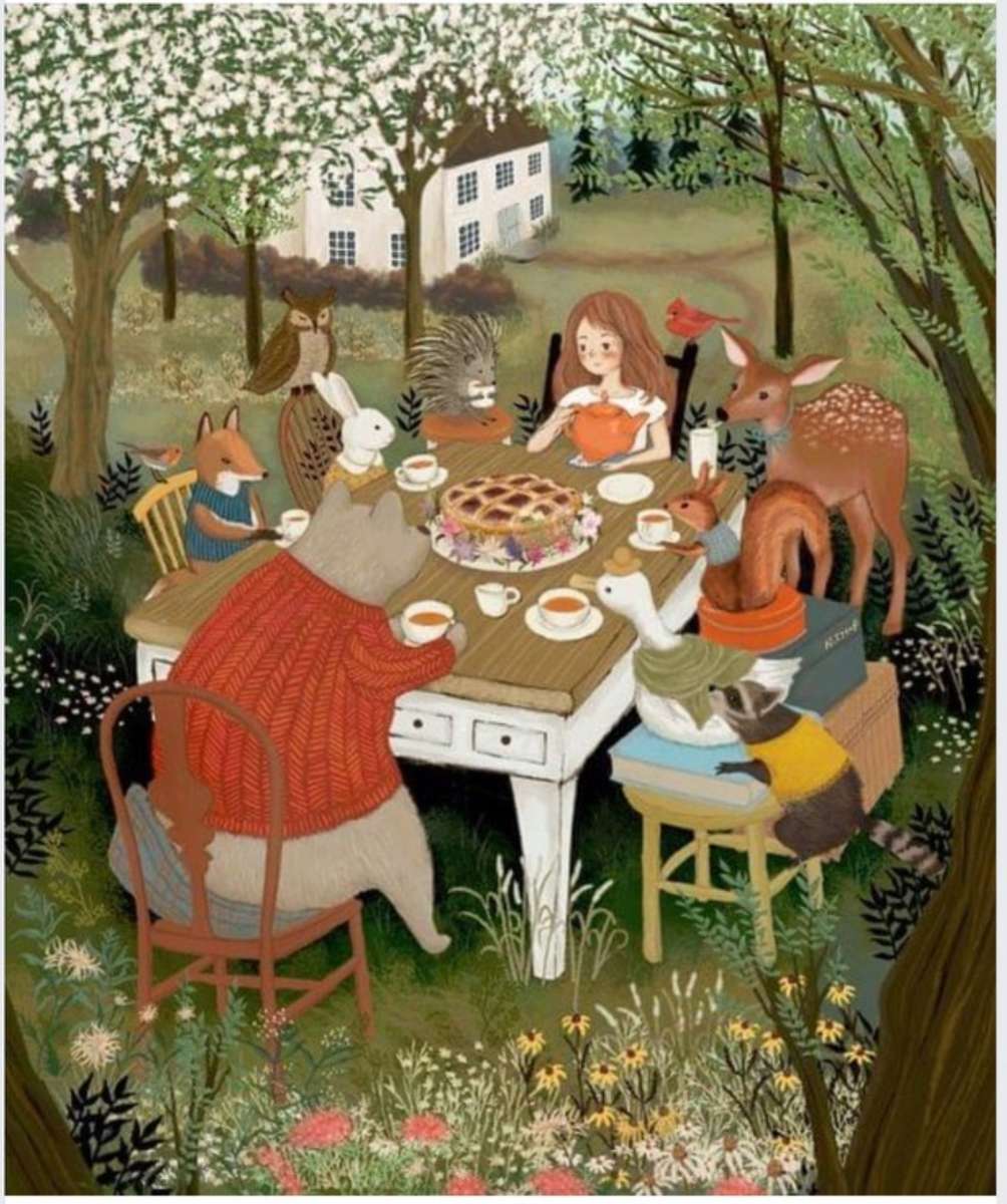 Tea and Pie for the Forest Folk online puzzle