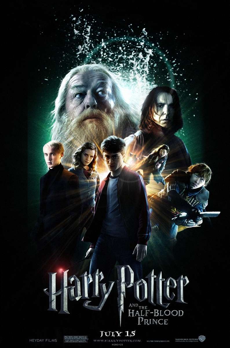 Плакат о Гарри Поттере пазл онлайн
