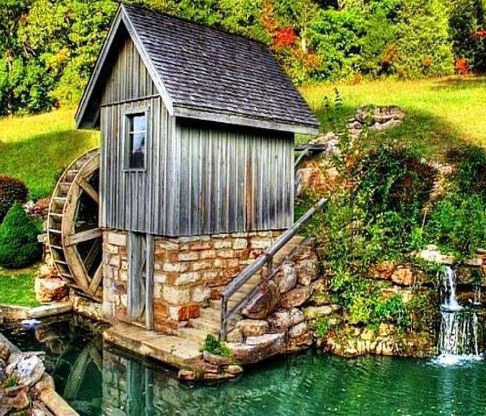 Old water mill online puzzle