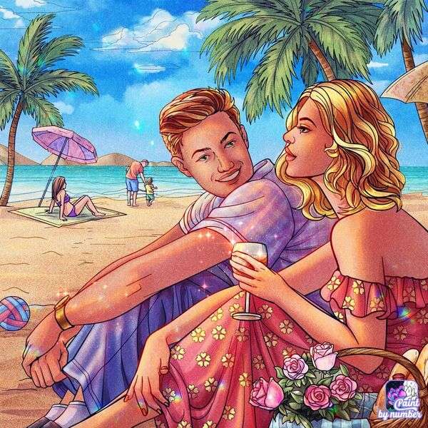 Couple in love #350 jigsaw puzzle online